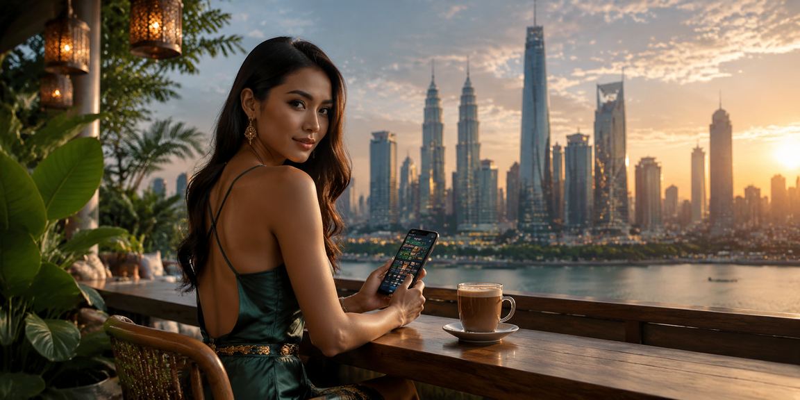 Pengguna in2it di Kuala Lumpur mengikuti bola sepak EPL dari telefon bimbit